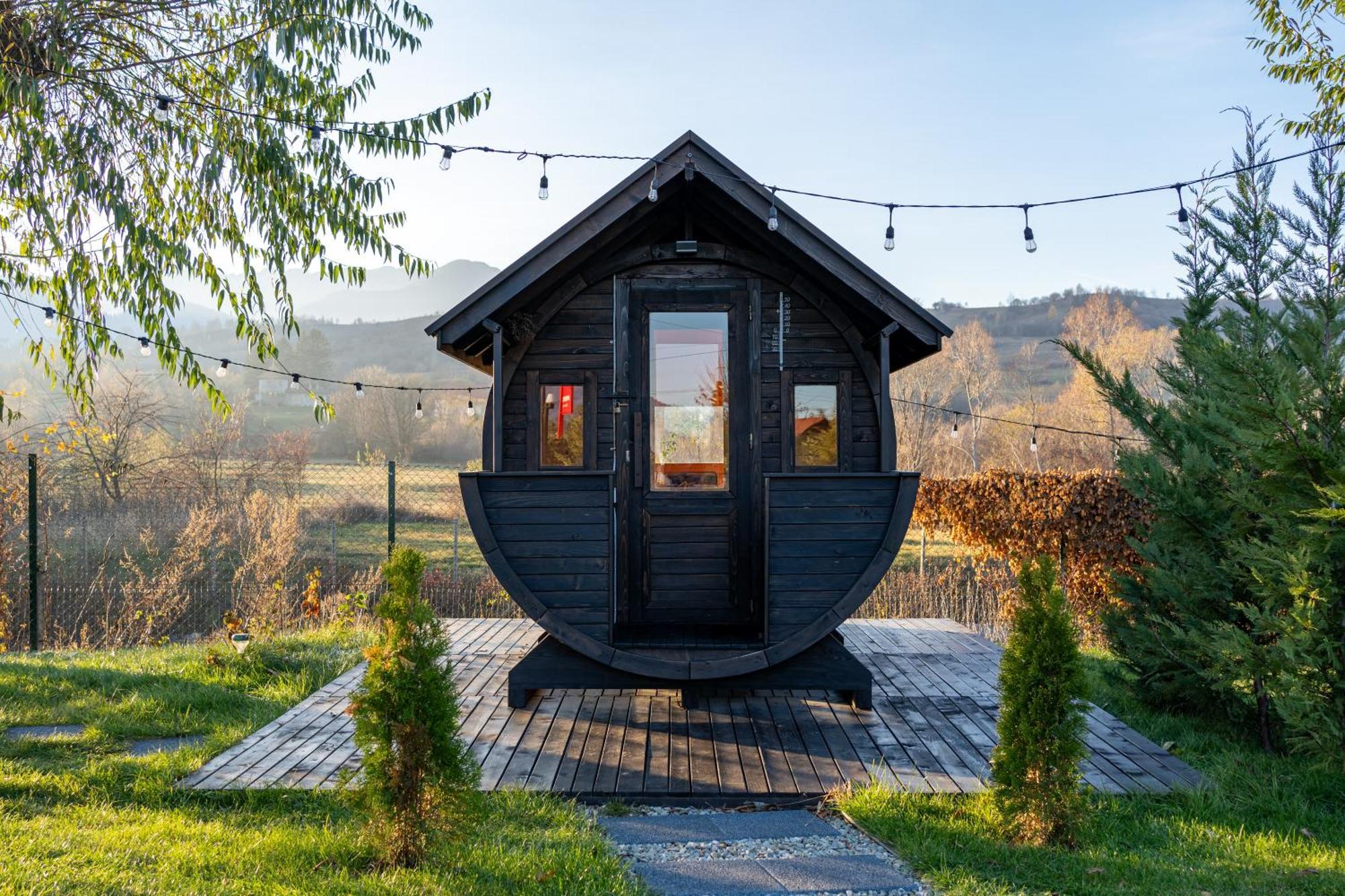 Glamp In Style Pods Resort ブラン エクステリア 写真